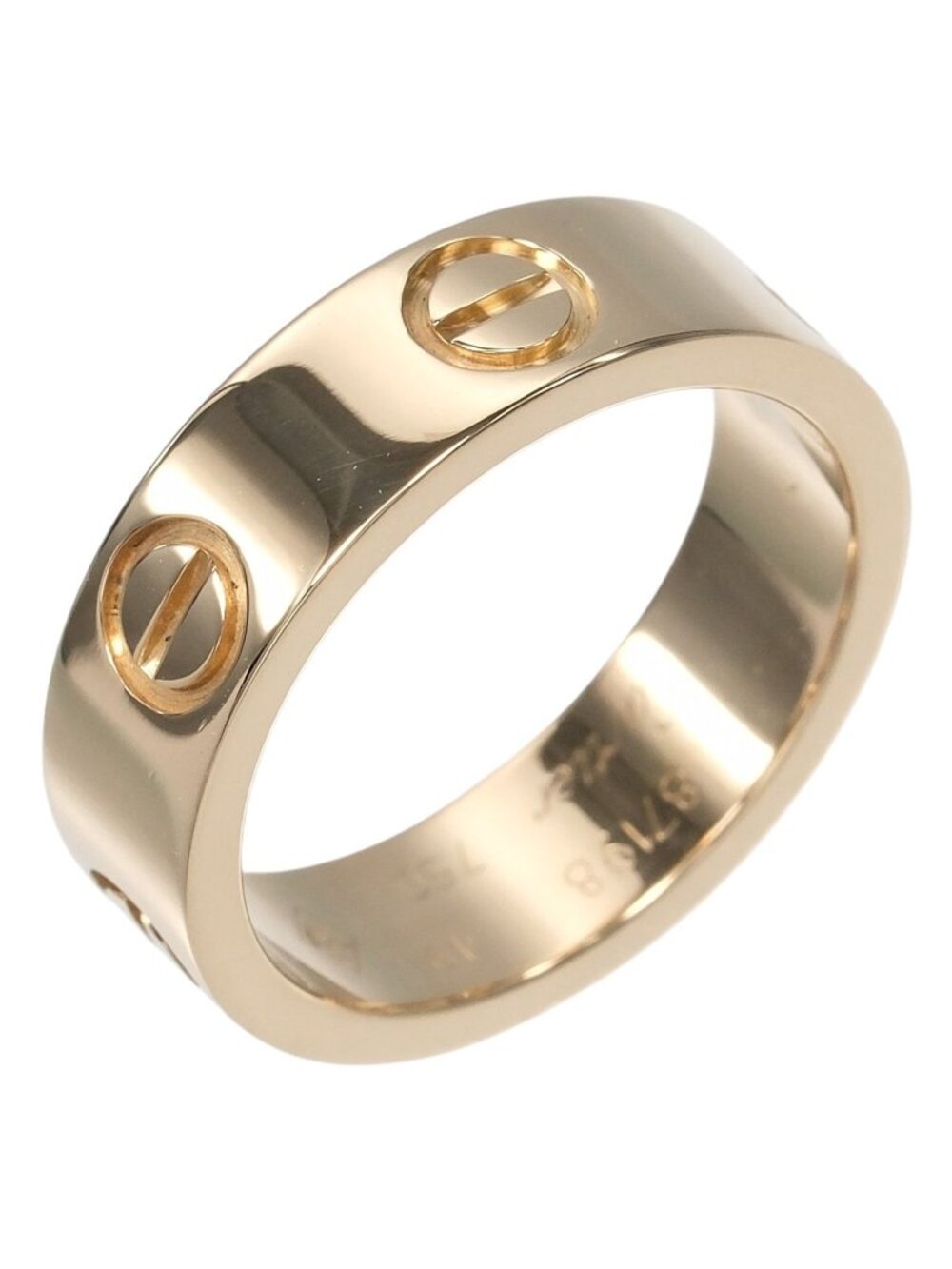 Cartier Love Classic Model 18k Yellow Gold Ring
